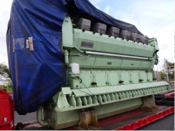 Rolls Royce, 32/40 V12P, 2010, 6000kW, 50 Hz, HFO Engine Generator