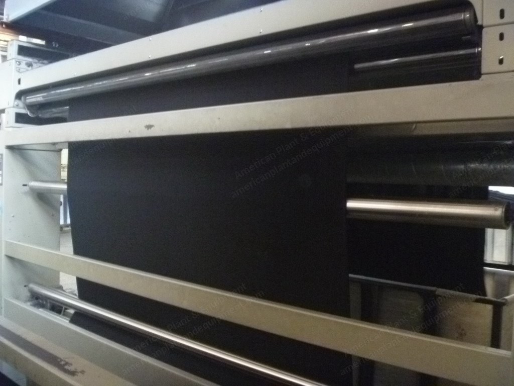 Ferraro, Comptex RE-2500, 2010, Open Width Sanforising Machine, Working Width 2400mm, Long Chain Length
