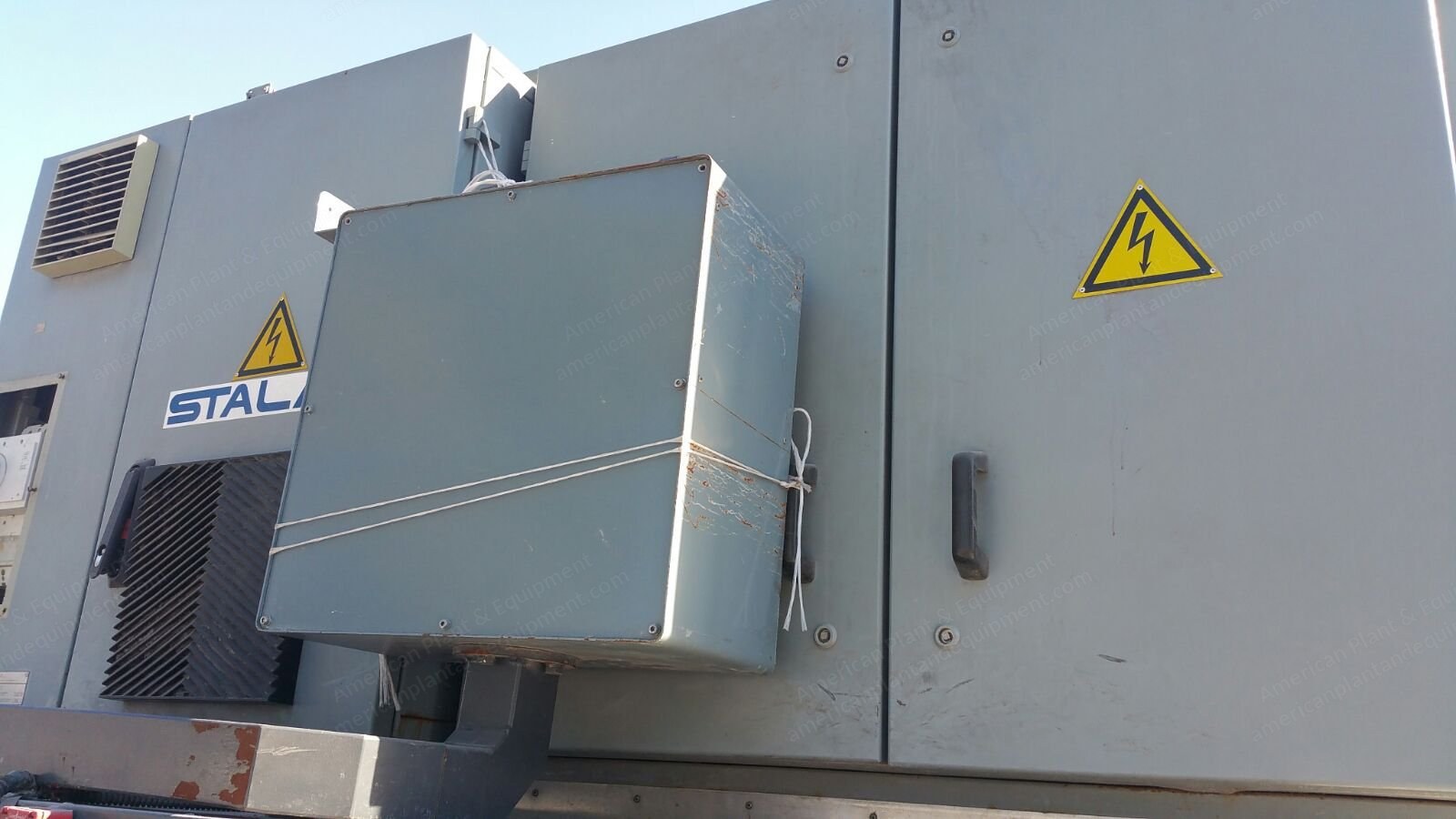 Stalam, 1997, 60+60 kW Yarn Dryer, Double Lamp, Water Cooled