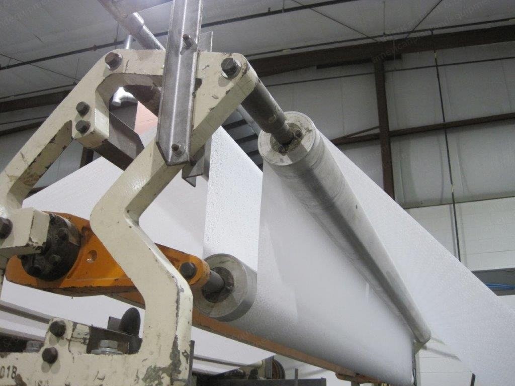 Perini, 813, 2001, Bathroom Tissue Rewinder Line, 106 Inches Width, 275 MPM, 2 Unwind Stands