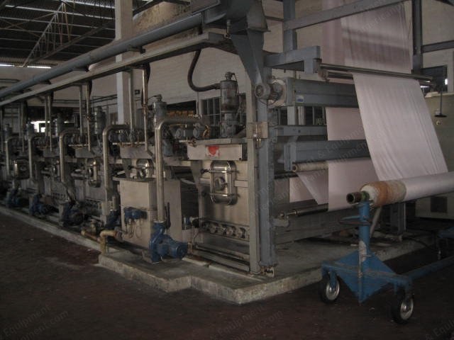 Arioli Washing Machine, 1992, 2000mm Working Width, 6 Chambers, 6 Wash Boxes