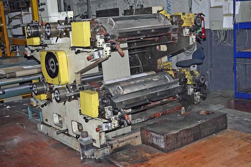 Holweg, RS 25, 1991, Paper Bag Machine Line, 4 Colors, Max Paper Width 850mm