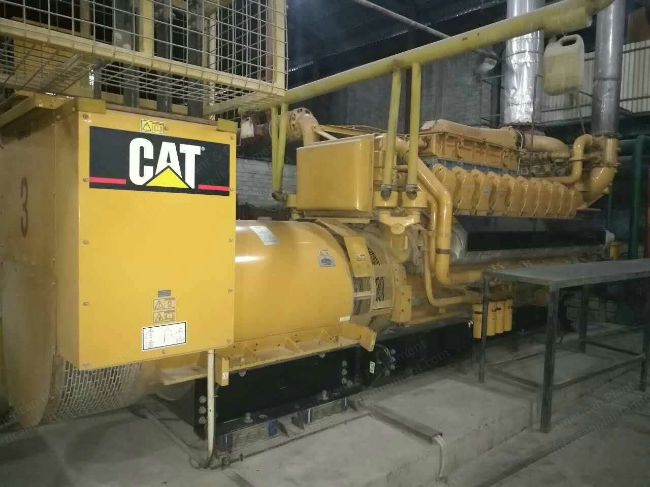Caterpillar, G3520, 2004, 1950kW, Gas Generator, Keel Cooling