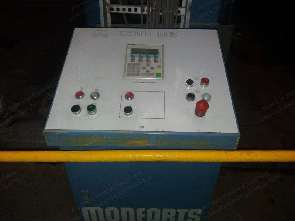 Monforts, 6-F Twin, 2003, 6 Chambers, 2400mm Working Width, Gas Heated