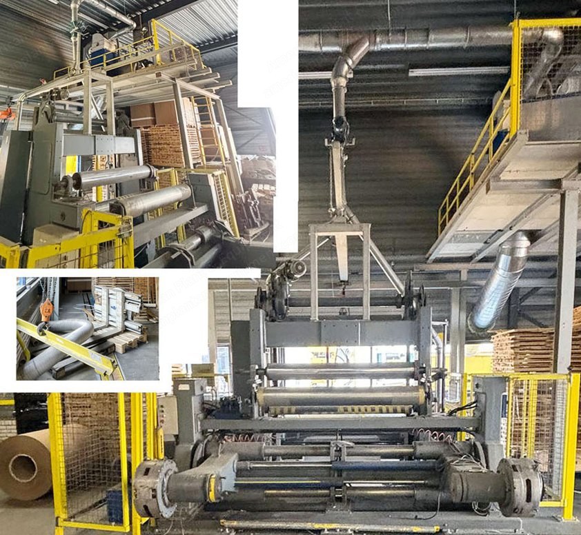 Goebel, U7/1600, Slitter Rewinder, Width 1570mm, Max Speed 1200 m/min