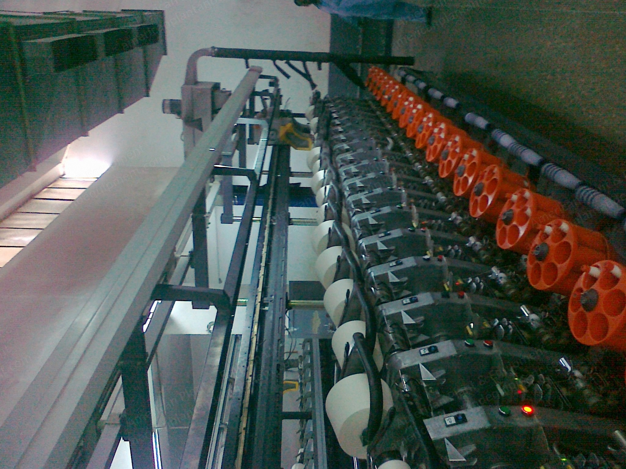 Savio, Magazine Feed Winders, 60 Spindles, Steel Drums, Loepfe Yarn Clearer