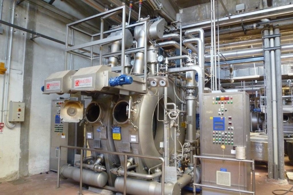 Brazzoli, Saturno FMS 100, 2002, Jet Dyeing Machine, 100 kg Capacity, 1 Rope
