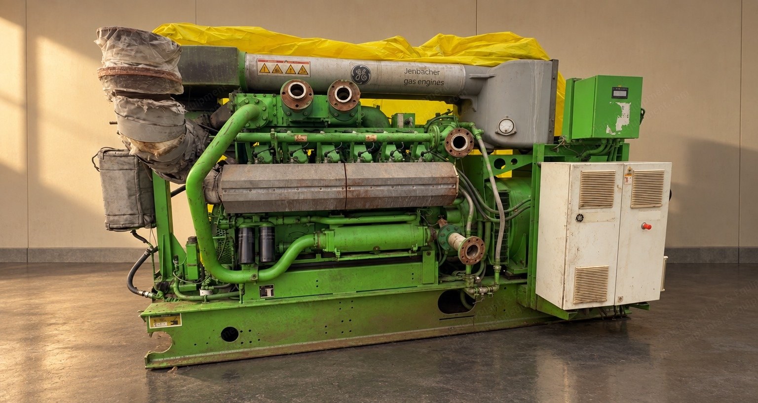 Jenbacher, J312 GS-C 05, Gas Engine, 657 kW, 1,500 RPM, 22,000 Hours