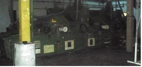 Laroche, Complete Tearing Line, 1989, 1000mm Width, 3 Cylinder, Rotary Cutter, Bale Press