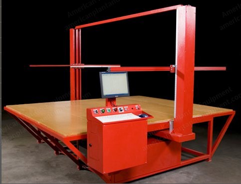 Standard Format Contour Cutter, 2003, 54x54x104 Inch Cutting Area, CNC, Heavy-Duty Frame