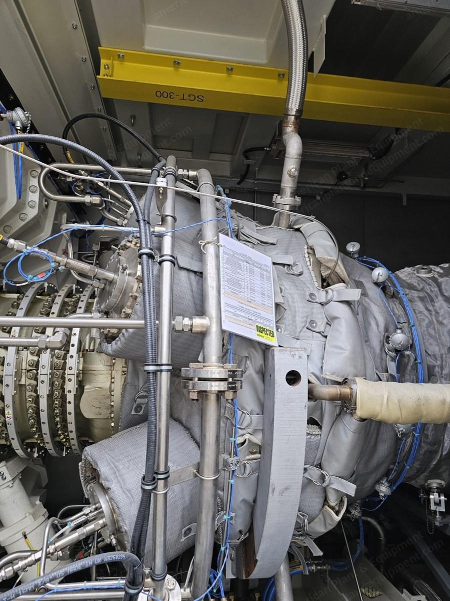 Siemens, SGT 300 DLE, 2021, 8.21MW, 50 Hz, Dual Fuel, Single Shaft Complete Plant