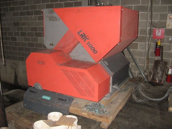 Untha, LRK1000, 2002, Single Shaft Shredder, 12" x 39", 30 HP