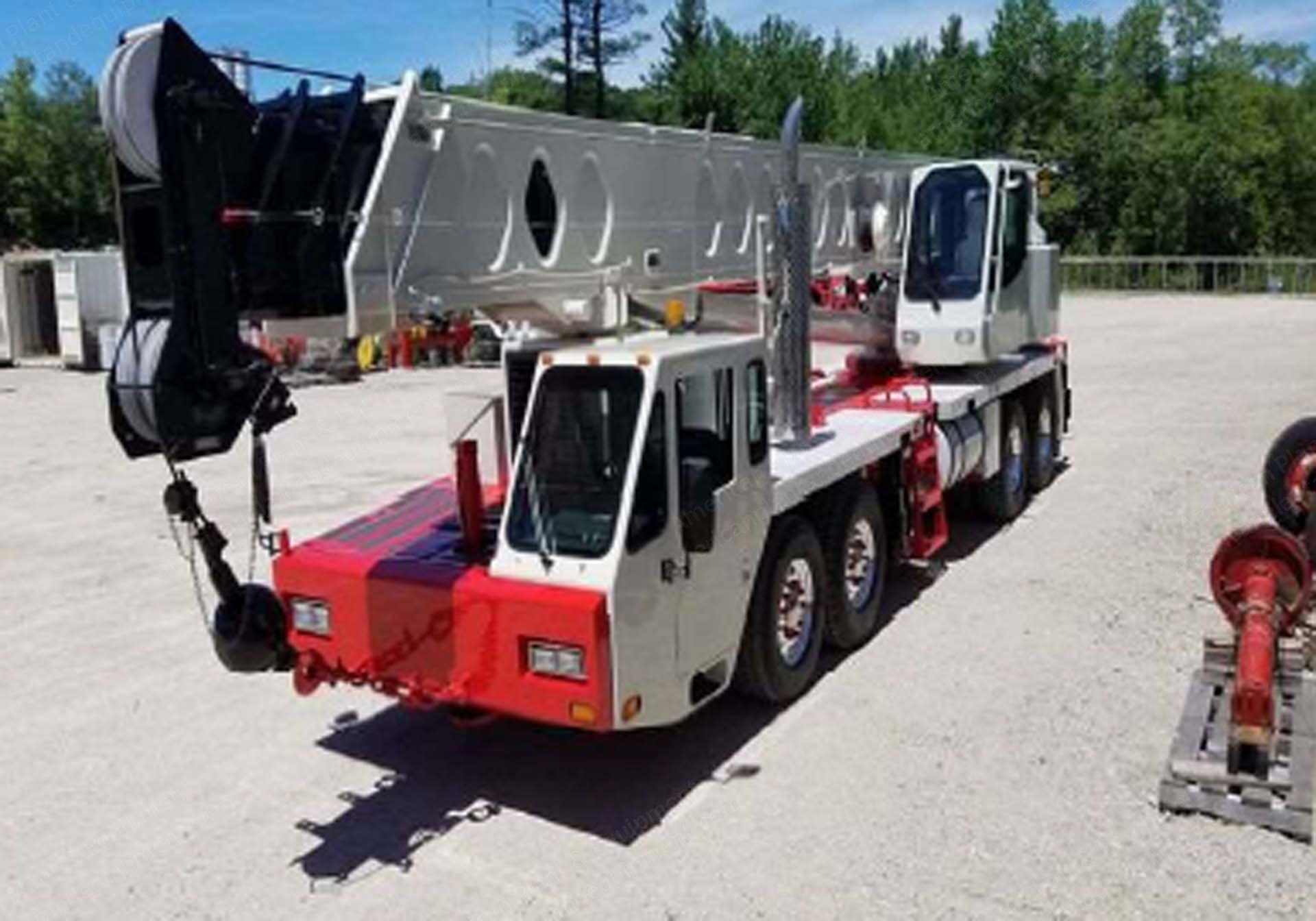 Link-Belt, HTC8670, 1997, 70 Ton, 115' Boom, 61' Jib, Truck Mounted Crane