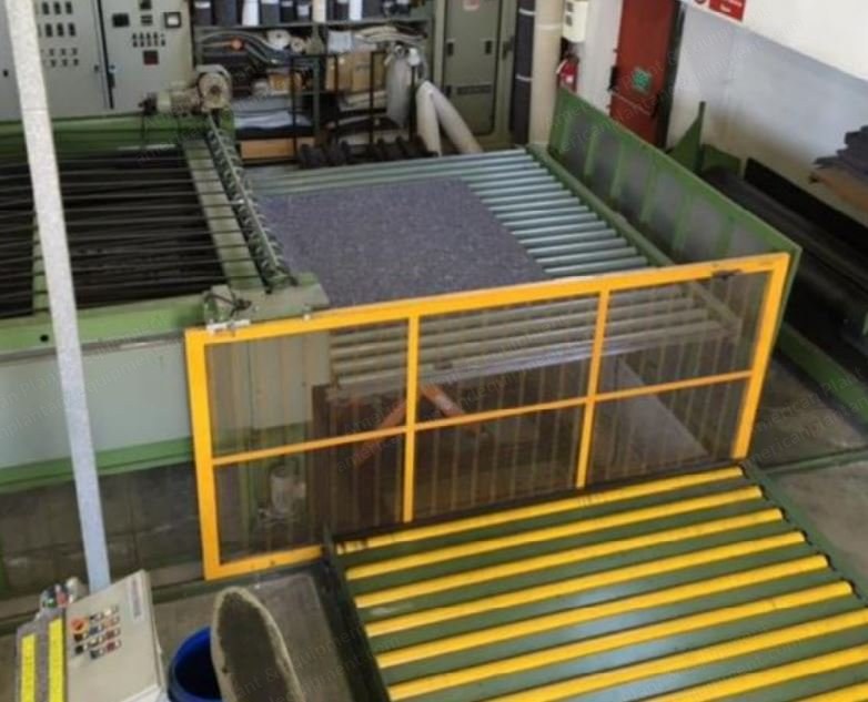 Sicam, Thermobonding Oven, 1993, 2300mm Width, Double Belt, 4 Burners, Cooling Section