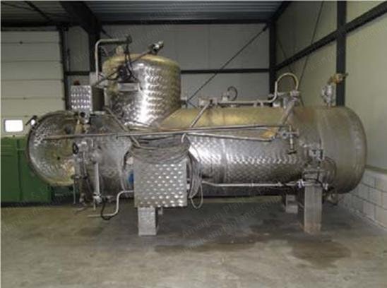 MCS, SF-82HT/2XLS, 1990, Jet Dyeing Machine, 400 kg Capacity, 6350 Liters, 144°C