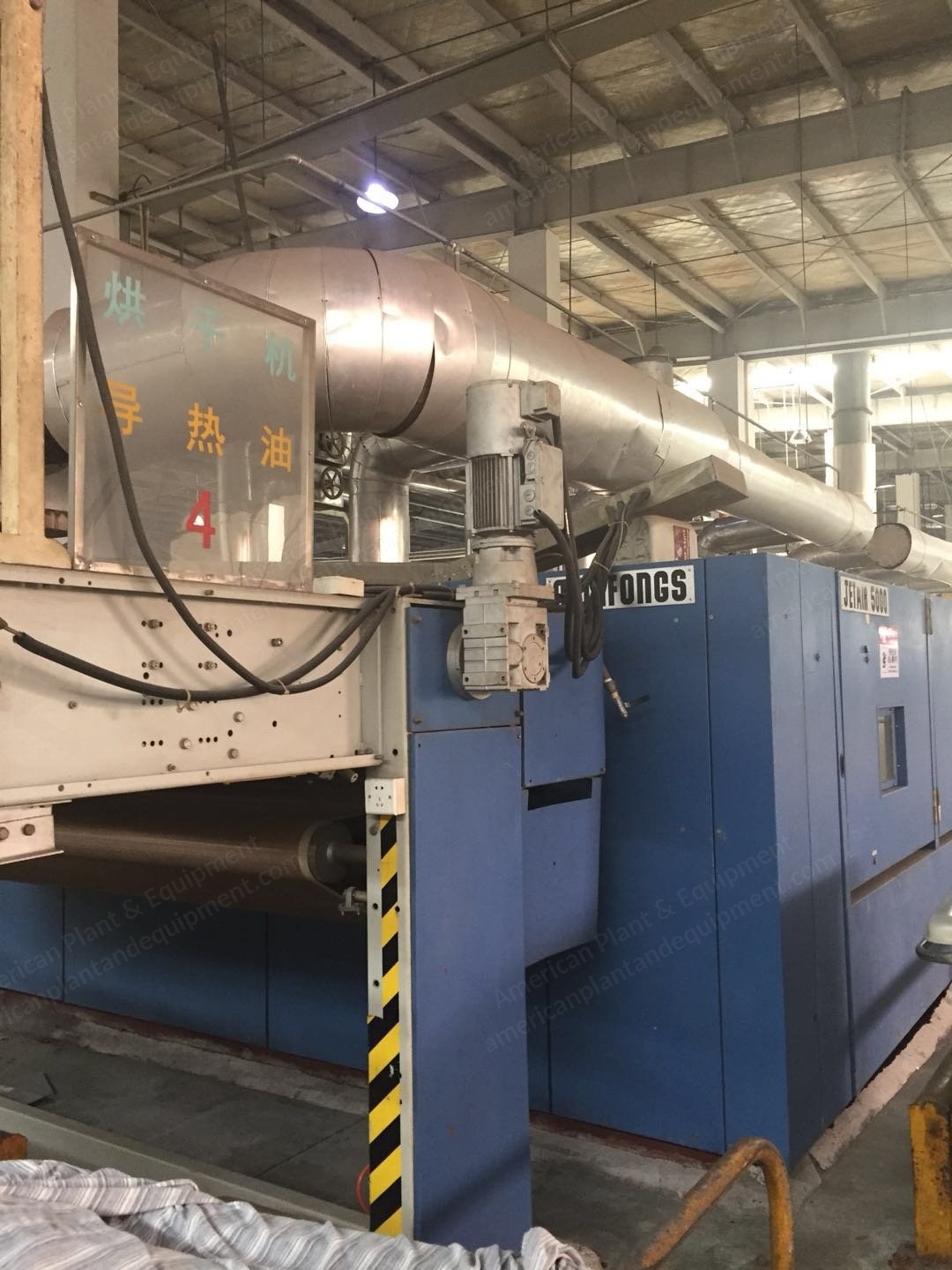 Fong's Dryer, 2006, 2500mm Working Width, 6 Chambers, Oil Heated
