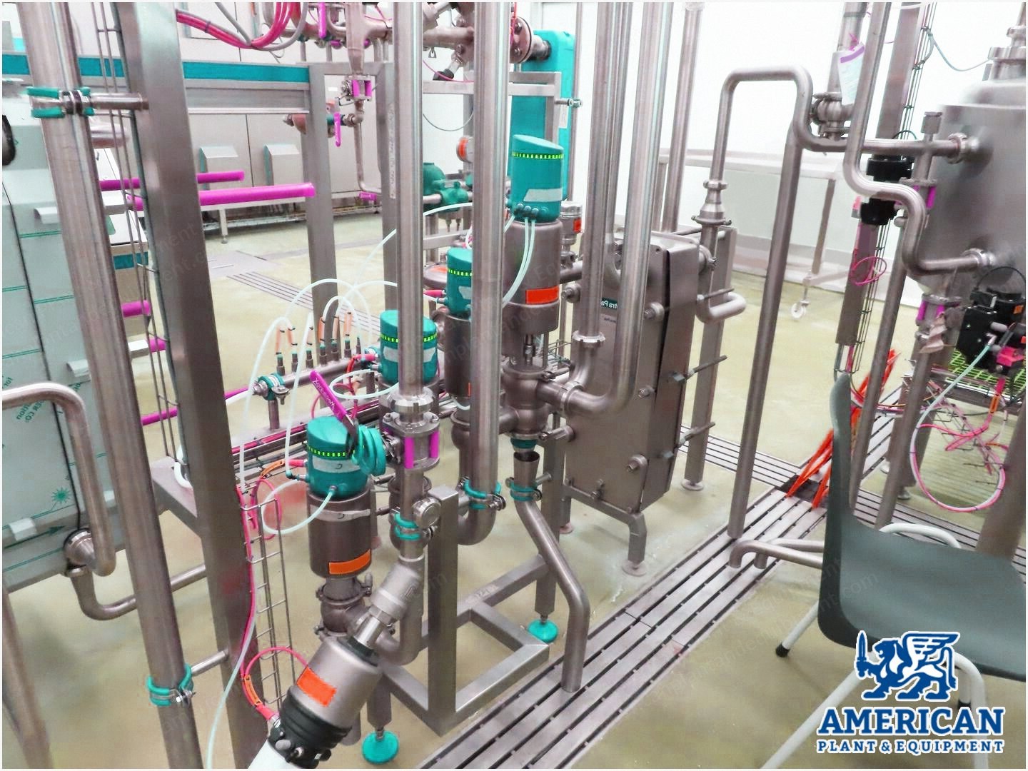 Tetra Pak, Ice Cream Plant, 2024, 1500 Liters Per Hour, All Stainless Steel, With Gantry