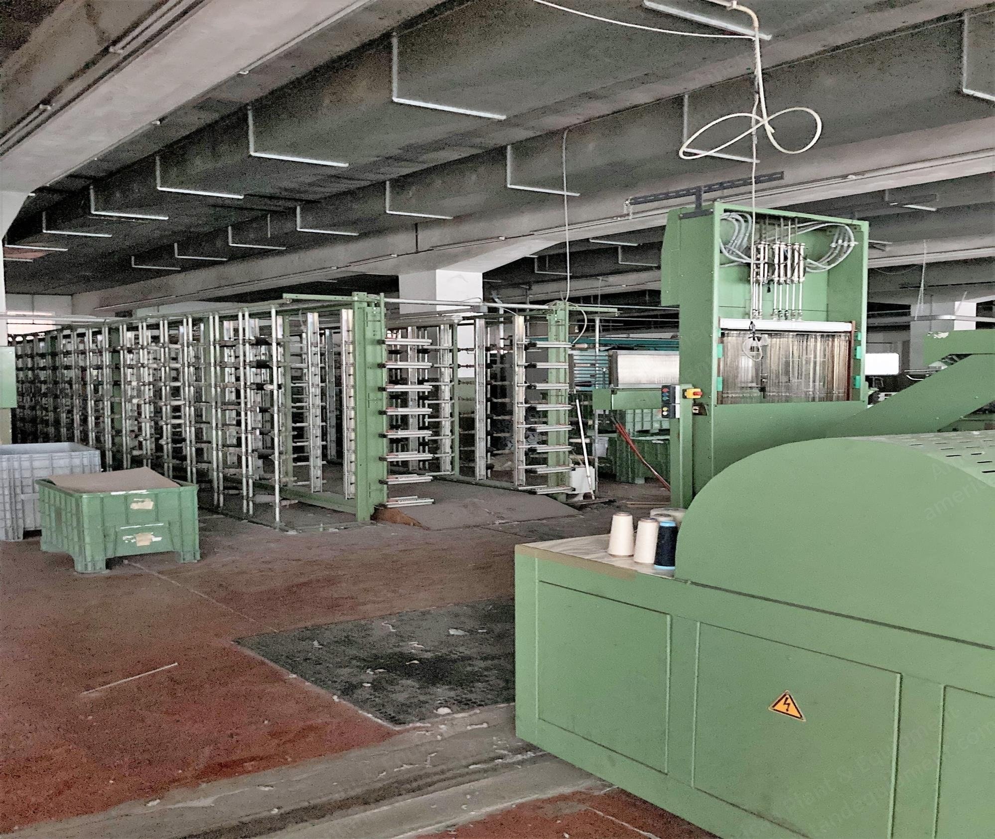 Karl Mayer, Rob-O-Matic, 2000, Sectional Warping Machine, 2500mm Working Width, Benninger Creel 320 Cones