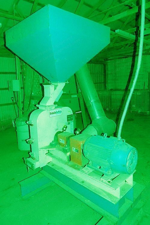 Schutte Buffalo, 18-7-300, 2011, Hammer Mill, 20 HP, 18" x 7" Capacity, 3600 RPM