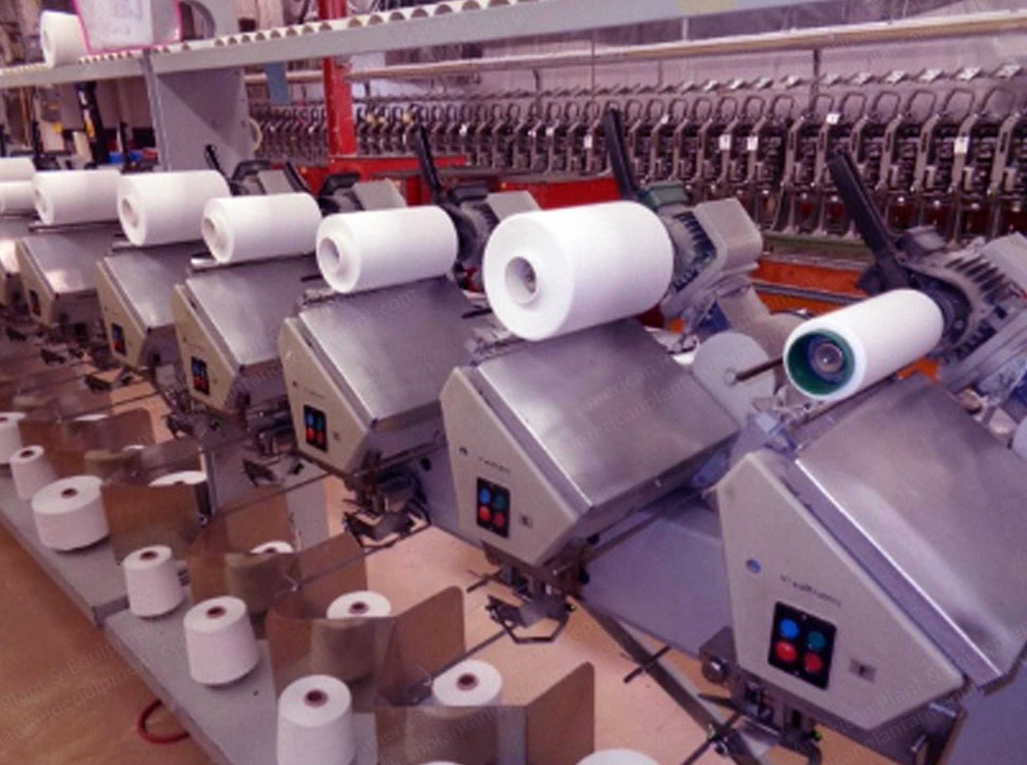 Saurer Volkmann, SSM, Murata Twister, Cabler and Winder Machines, 1973 to 2006