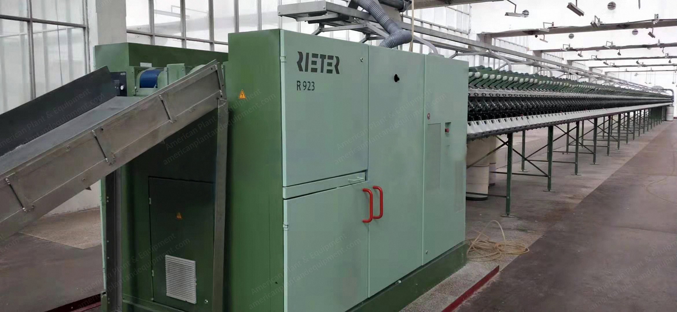 Rieter, R923, 2014, 400 Rotors, Open End Spinning Frame