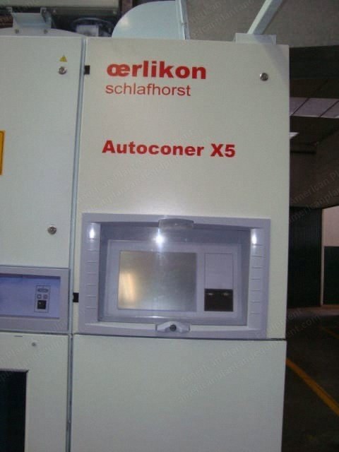 Schlafhorst, Model X5, 2011, 50 Positions, Uster Quantum 3, Thermosplicer