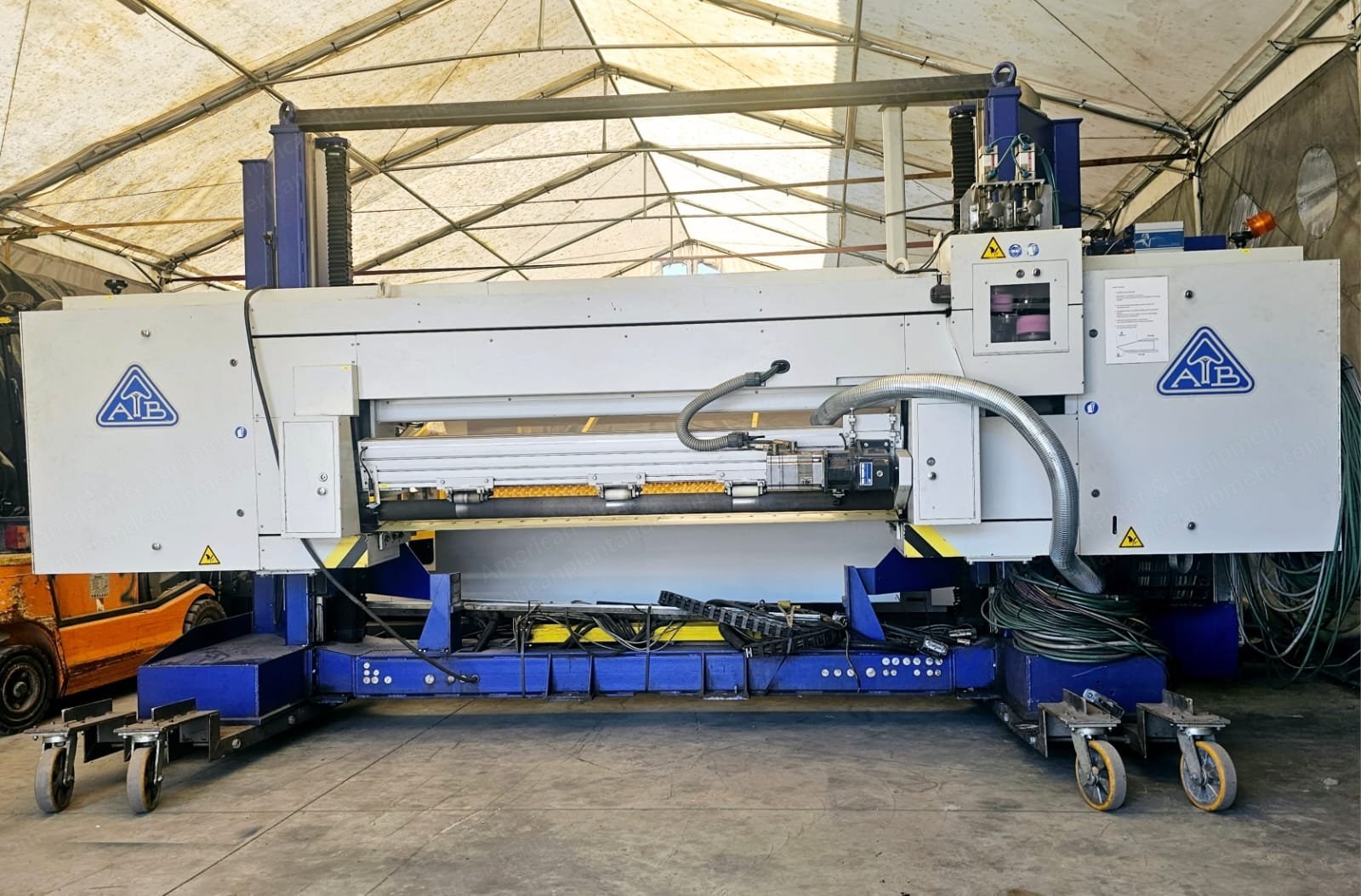 Baumer, BSR-HS, CNC Horizontal Foam Cutting Machine, Rebuilt, Band Knife