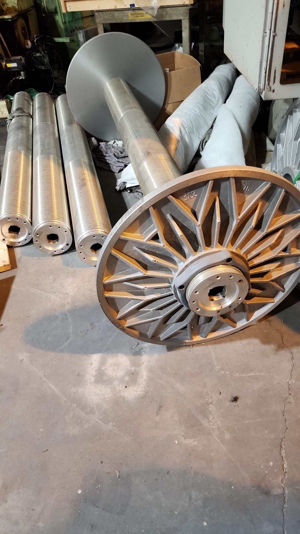 Dornier, PTV 4S, Q4 Beam, 2100mm Width, 800mm Flange Diameter, 216mm Barrel Diameter
