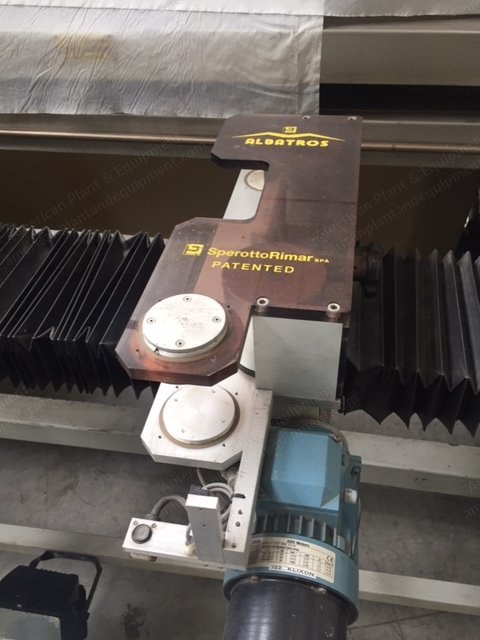 Sperotto, Compacta TS-180, 1999, Tubular Compactor, Width 1800mm, with Albatros Tubular Guider