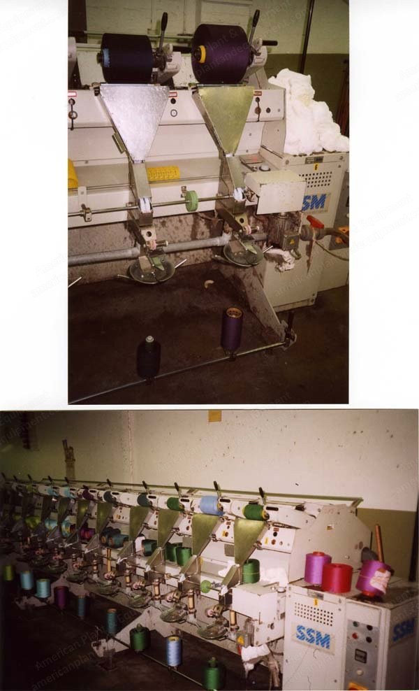 SSM, PSM-41-OEL, 1991, 12 Spindles, 6" Cylindrical, Avivage Device