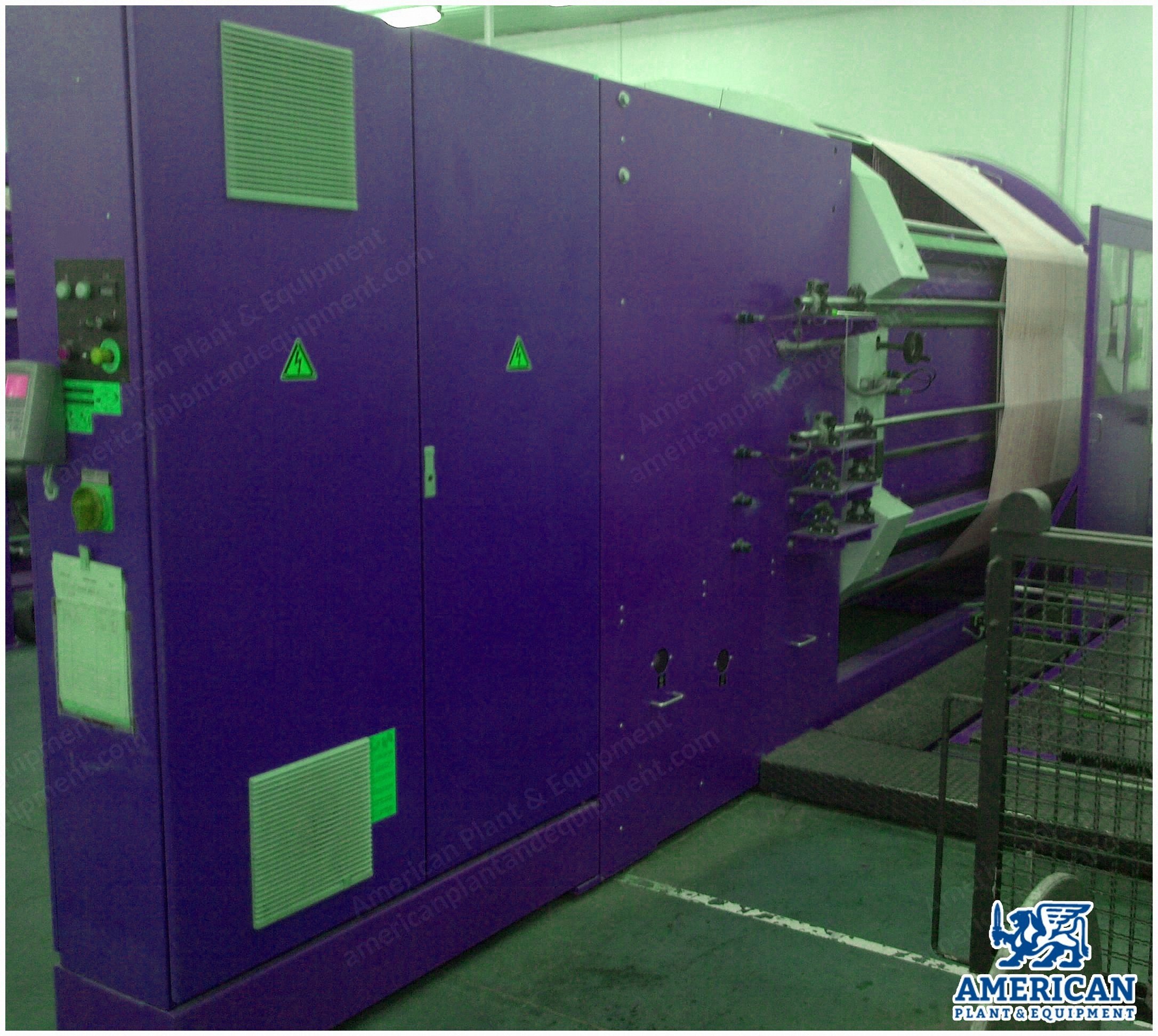Karl Mayer, GOM 16, 2004, Sample Warper, 2300mm Working Width, 16 Packages, 800 m/min