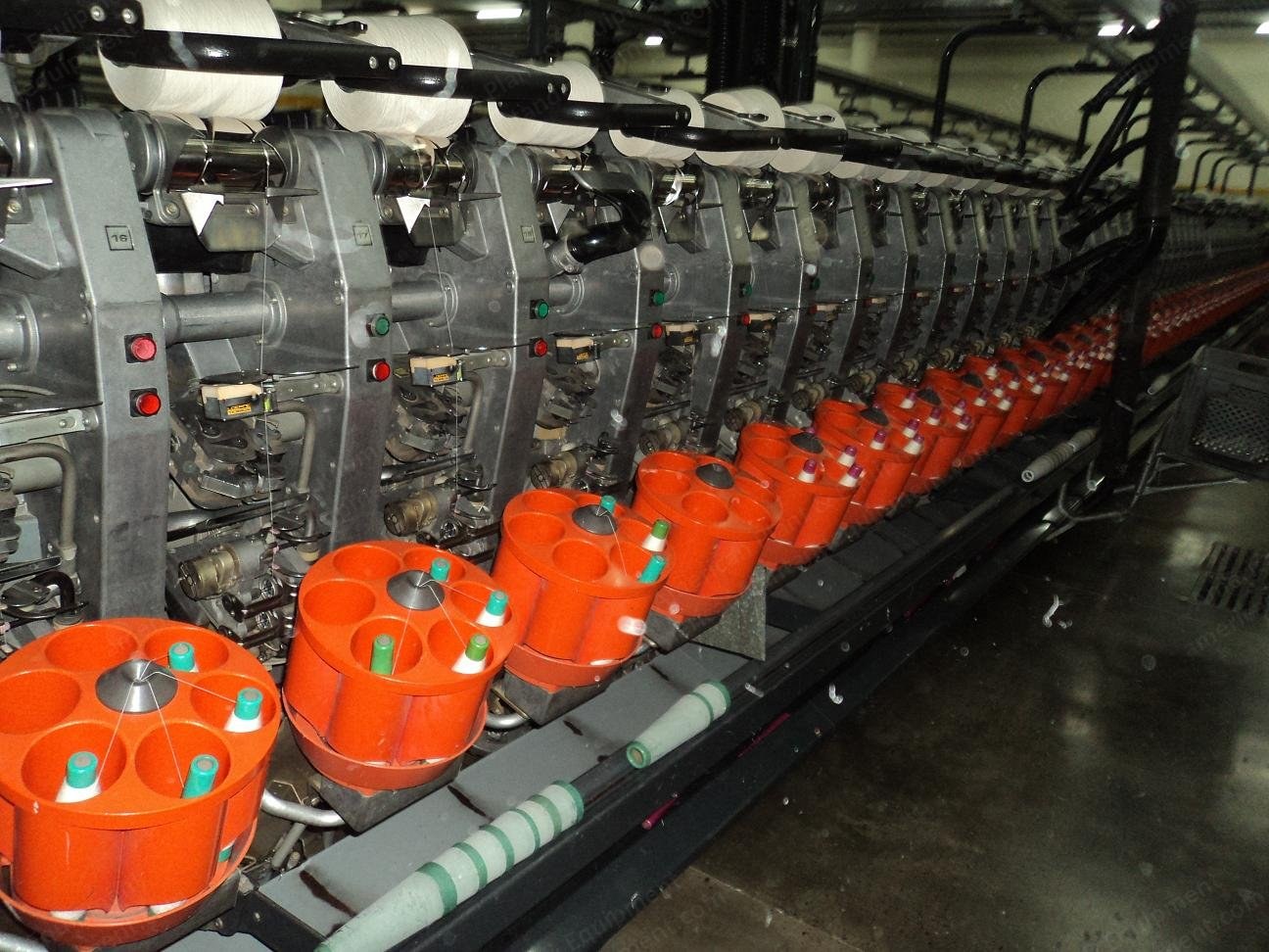 Savio, Espero M Type, 1999/2000, Automatic Winder, Magazine Feeding, 60 Drums, Mesdan Air Splicer
