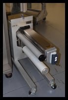 FET Godet Draw Stand, Barmag LFW 35 Winder, 2300 mpm, 2 Ends