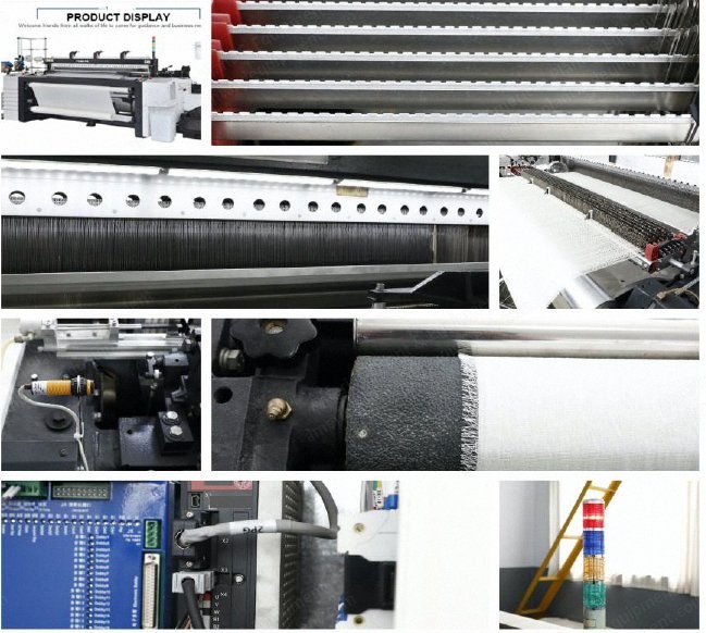 NovaStar, WM427, Air Jet Loom, Reed Space 3400mm, 2 Nozzles, Cam Shedding