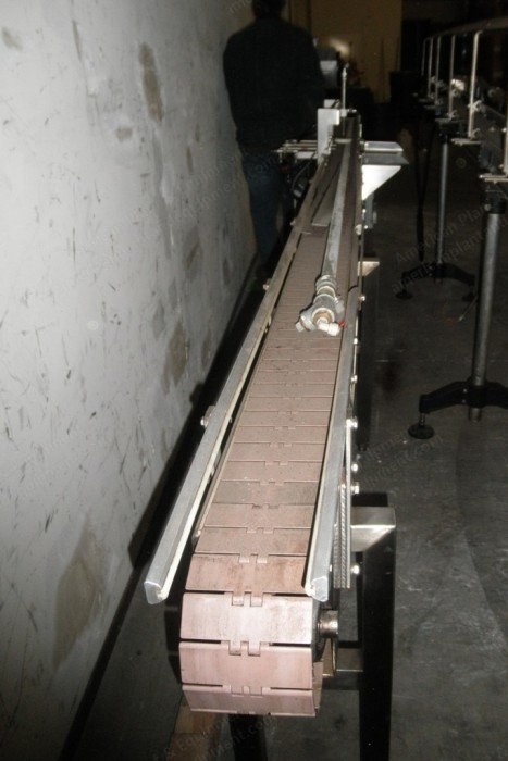 Stainless Steel Belt Conveyor, 5" x 13.5', 0.5 HP
