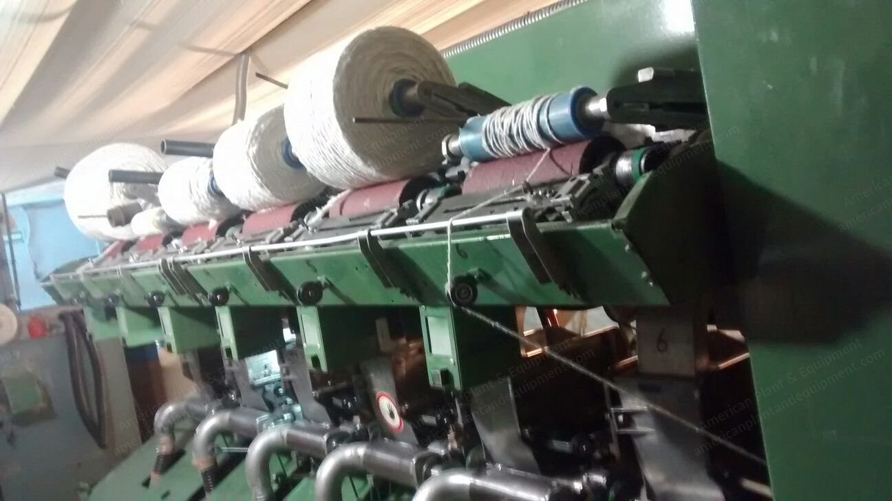 Dref, 2, 1990, 6 Spinning Positions, 250 m/min, 440V