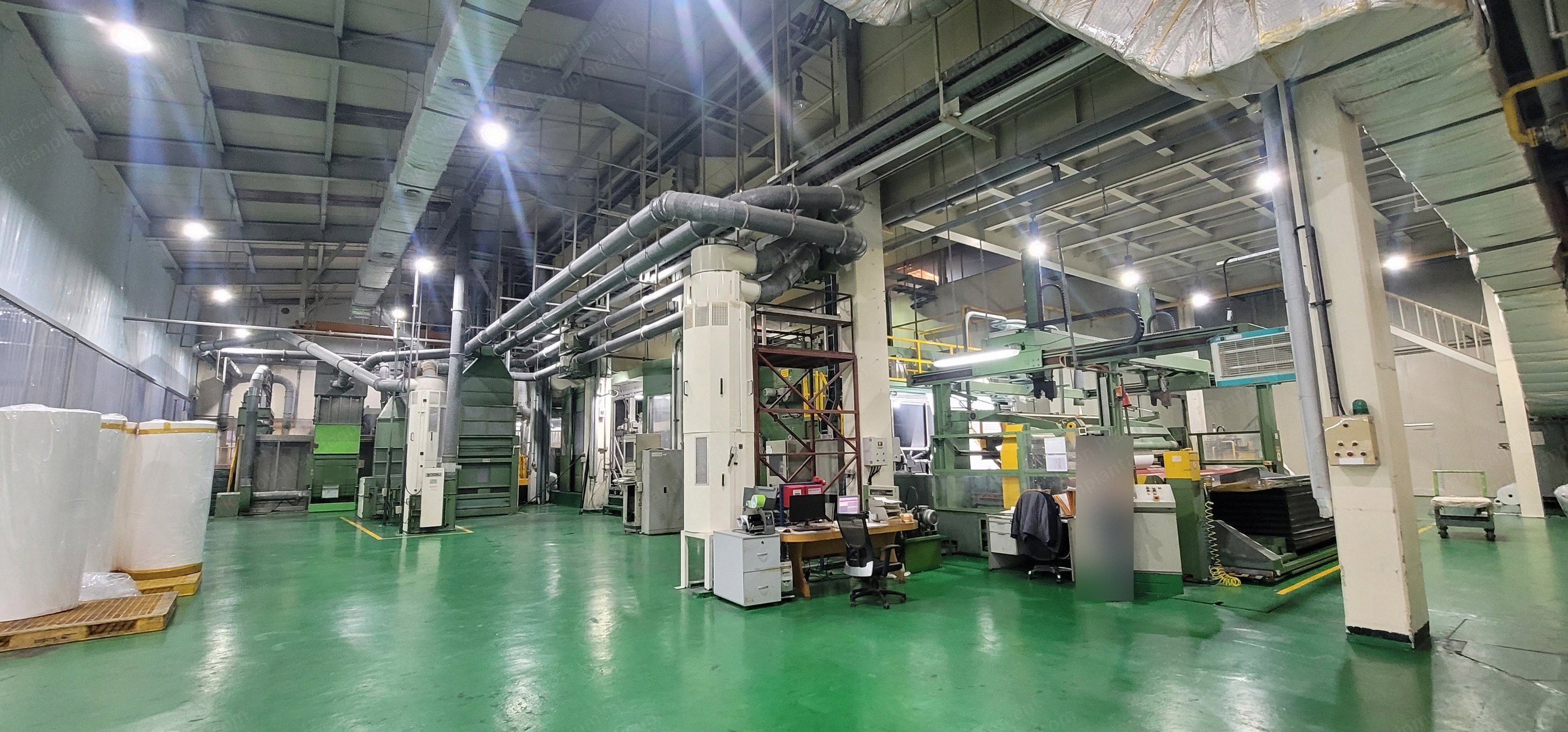 Laroche, Asselin, Thibeau Hydroentanglement Lines, 2000, 3000mm Carding Width, 4500mm Floor Apron Width