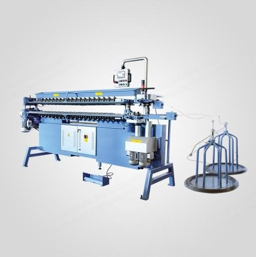 Veysel Kutuklu, VKD-2000-A, Bonnell Assembler Machine, PLC Controlled, 1.9 to 2.4mm Wire, 80 to 160mm Spring Height