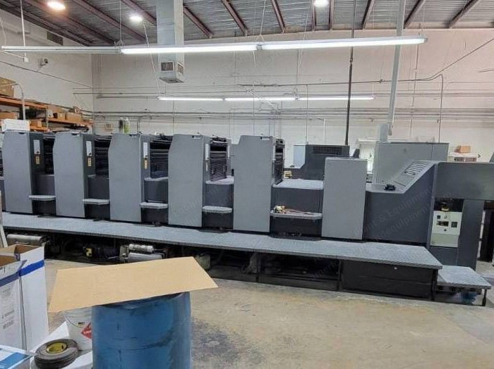 Heidelberg, SM 74-5 P L, 2000, 5 Colors, 740x520mm, Coater