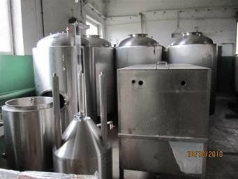 Gaszprometal, Mini Brewery Installation, 2000, 3 Lines, 270 Liters/Day