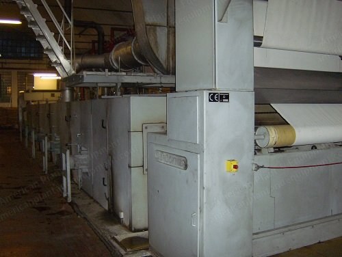 Bruckner, 1996, 2000mm Roller Width, 1800mm Max Fabric Width, 5 Compartments, Oil Heated