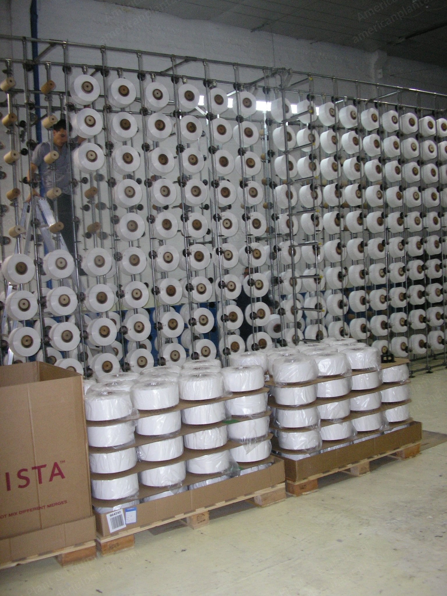 Karl Mayer, 21 x 21 Direct Warper, with Creel