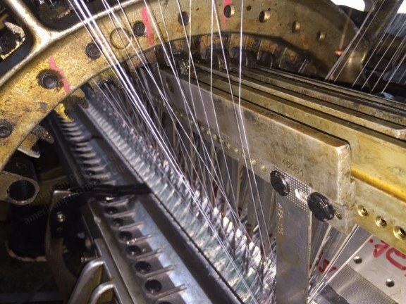Karl Mayer, MRS 25, 130" Width, 24E Gauge, Raschel Knitting Machine
