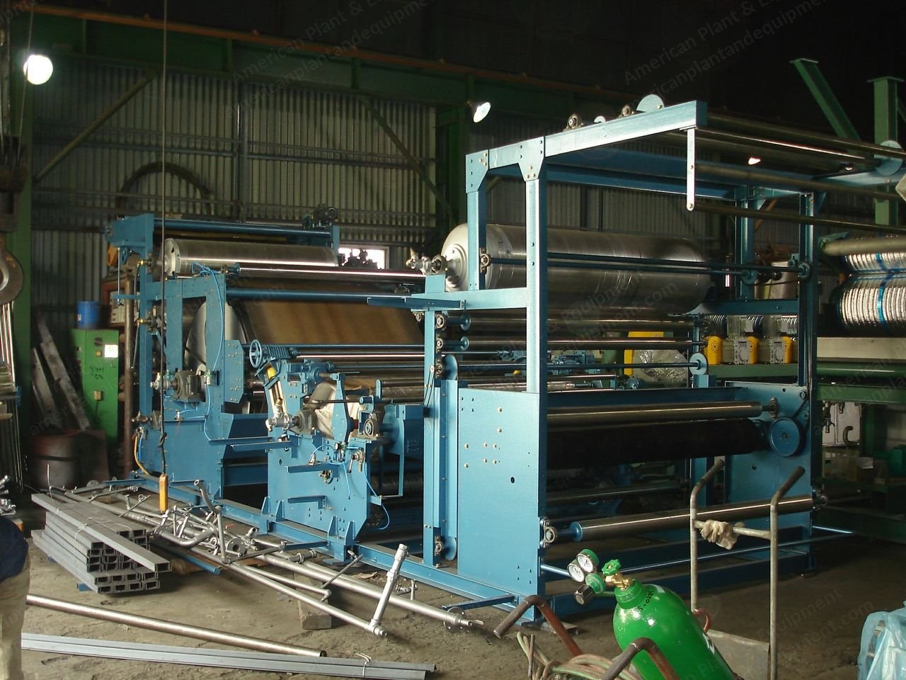 Poong Kwang Sanforizing Machine, 2008, Working Width 1800mm, Roller Width 2000mm