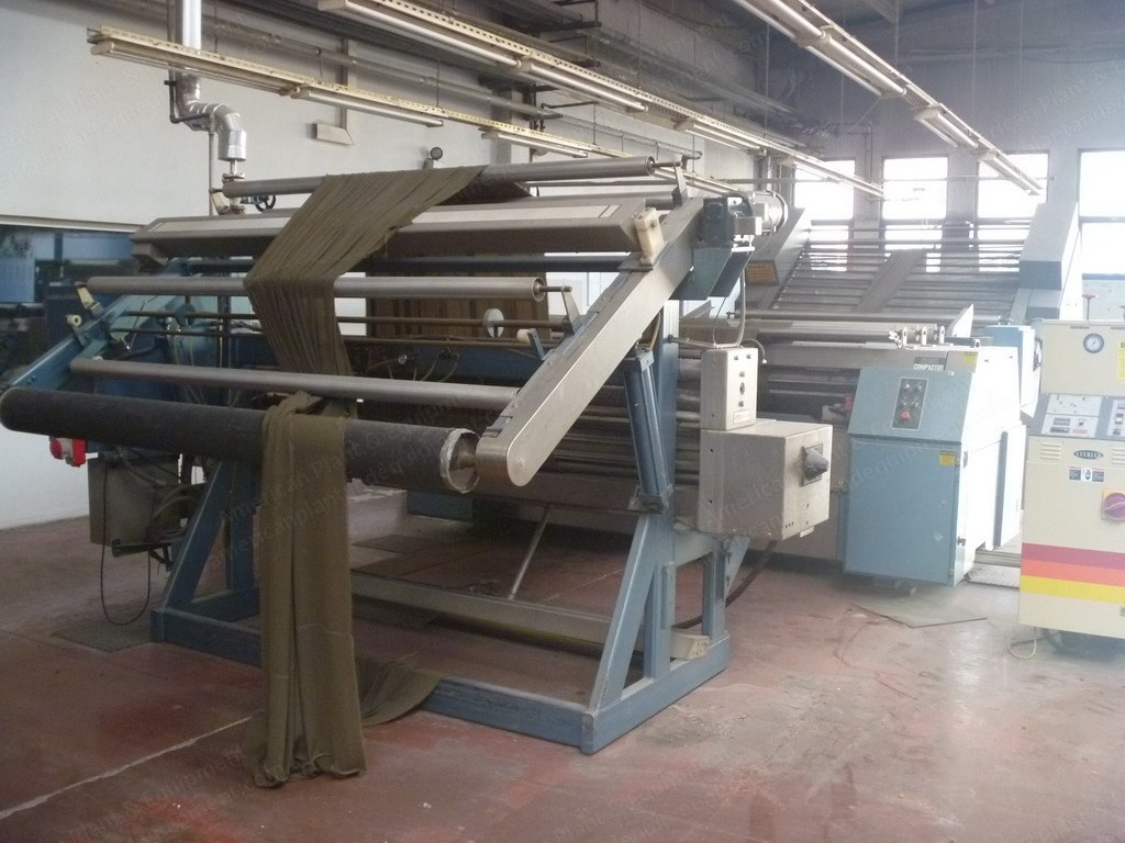 Tubetex, Sanforizing Machine, 1996, 2400mm Working Width, Without Chain, Exit with Swinging