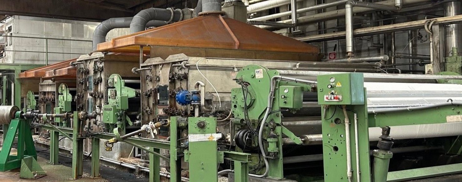 Kusters, Continuous Bleaching Range, 1991, 3600 to 3800mm Working Width, 120m/min