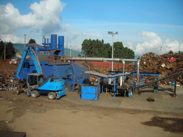 Crespi, SH1500, Car Shredding Plant, 10 Hammers, 20 to 22 Tons per Hour, 240 HP