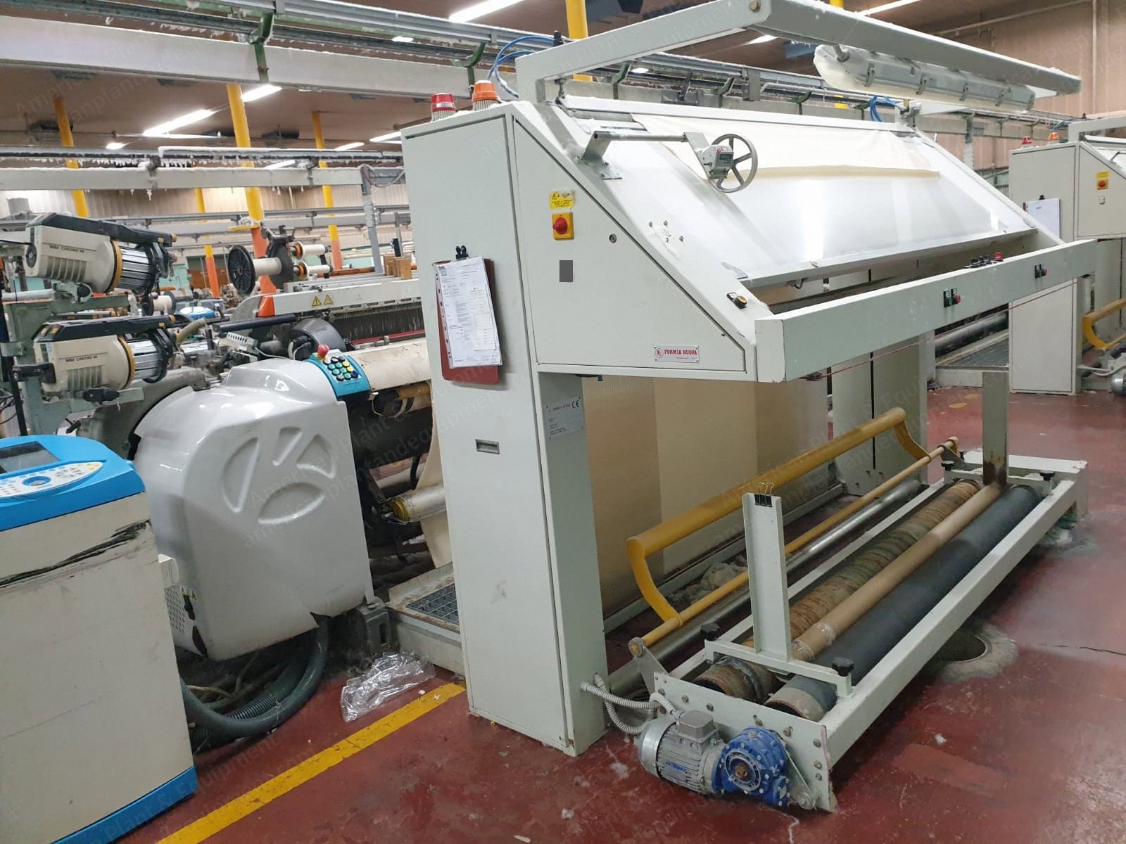 Loom with Inspection and Off Loom Take Up