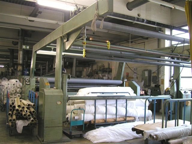 Bruckner, 1973, Stenter Frame, 3200mm, 5 Drying Fields, Thermo Oil Heating