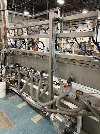 American Kuhne, 3.5" 30:1 Extruder, 2019, 150 HP, Conair TS725UP Saw, Maguire Blender